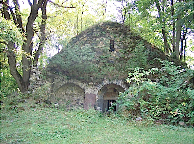 Eglise de Dantzaparakh avant travaux, façade ouest